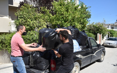 1ο  βραβείο στον διαγωνισμό καπακιών του συλλόγου ΑΜΕΑ  «ΤΟ ΜΕΛΛΟΝ»